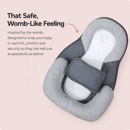 Snoozli™ RestNest – 15° Support for Reflux, Colic & Better Sleep